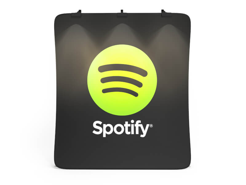 Mässvägg - Softwall Konkav